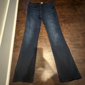 Size 9 Sneak Peek Flared Jeans